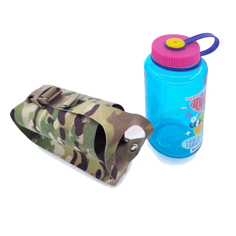w stylu Airsoft SS etui na butelkę wody kamizelka taktyczna uchwyt płyta Carrier Molle polowanie 1L Multicam torba sprzęt