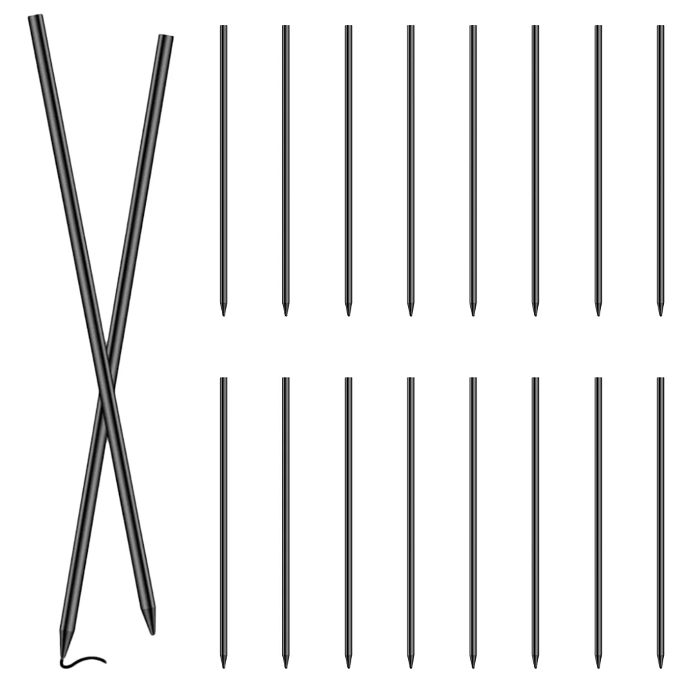 

18 Pcs Replacement Refill Mechanical Carpenter Refills Metal Woodworking Pencils Graphite Deep Hole