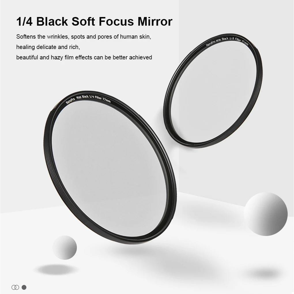 

Alloy Frame 1 4 Lens Filter Professional Black Mist Lenses Accessories
