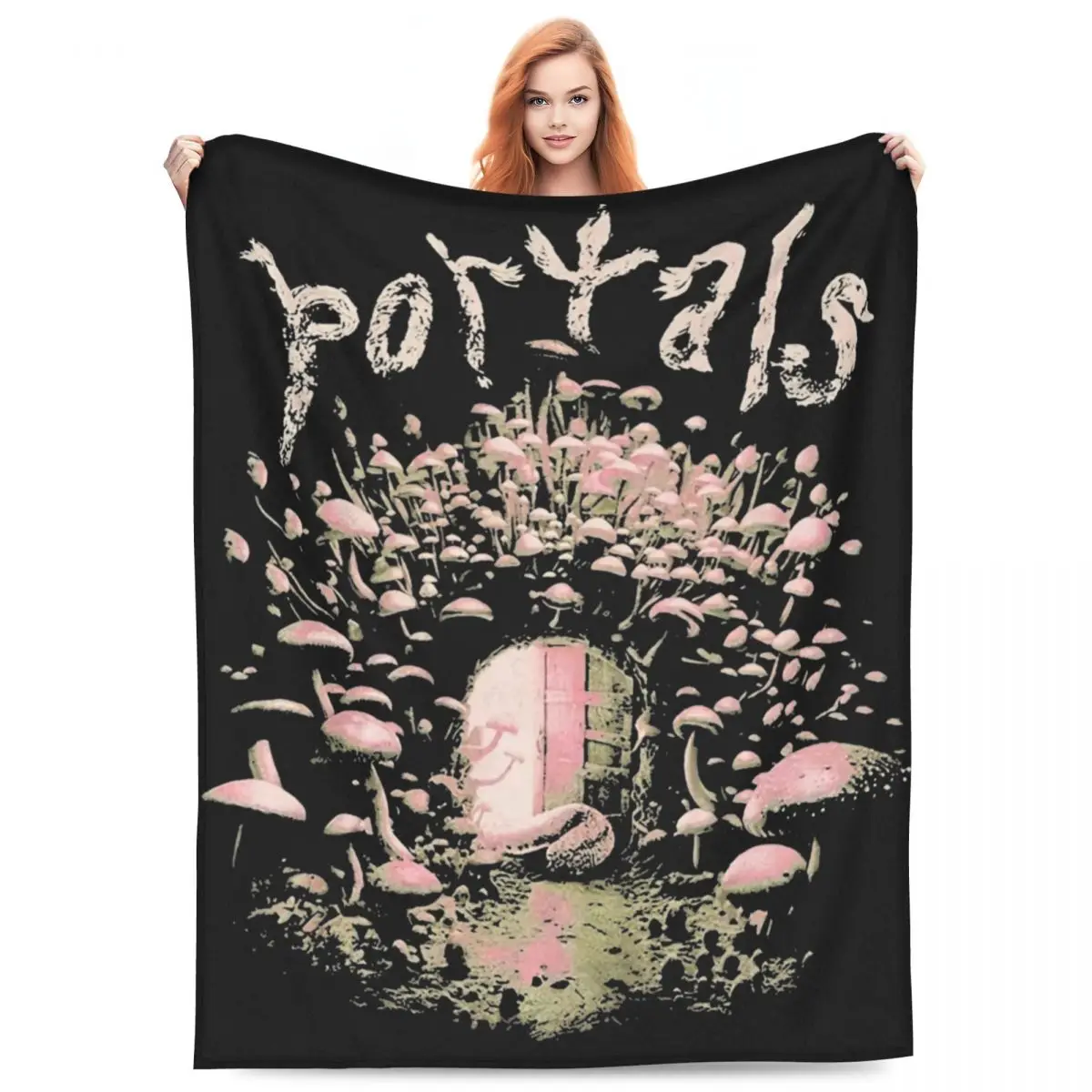 Melbeanie Martinez Portals одеяло флисовый уютный легкие тонкие пледы для спальни плюшевое