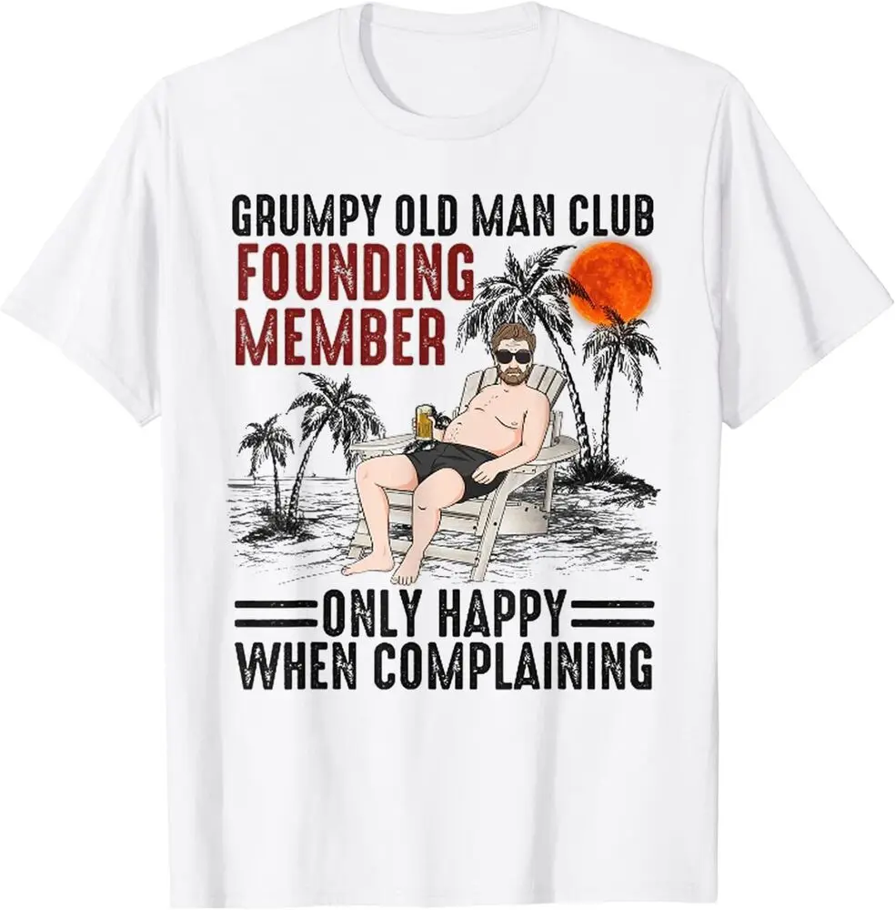

Grumpy Old Man Club Founding Member T-Shirt