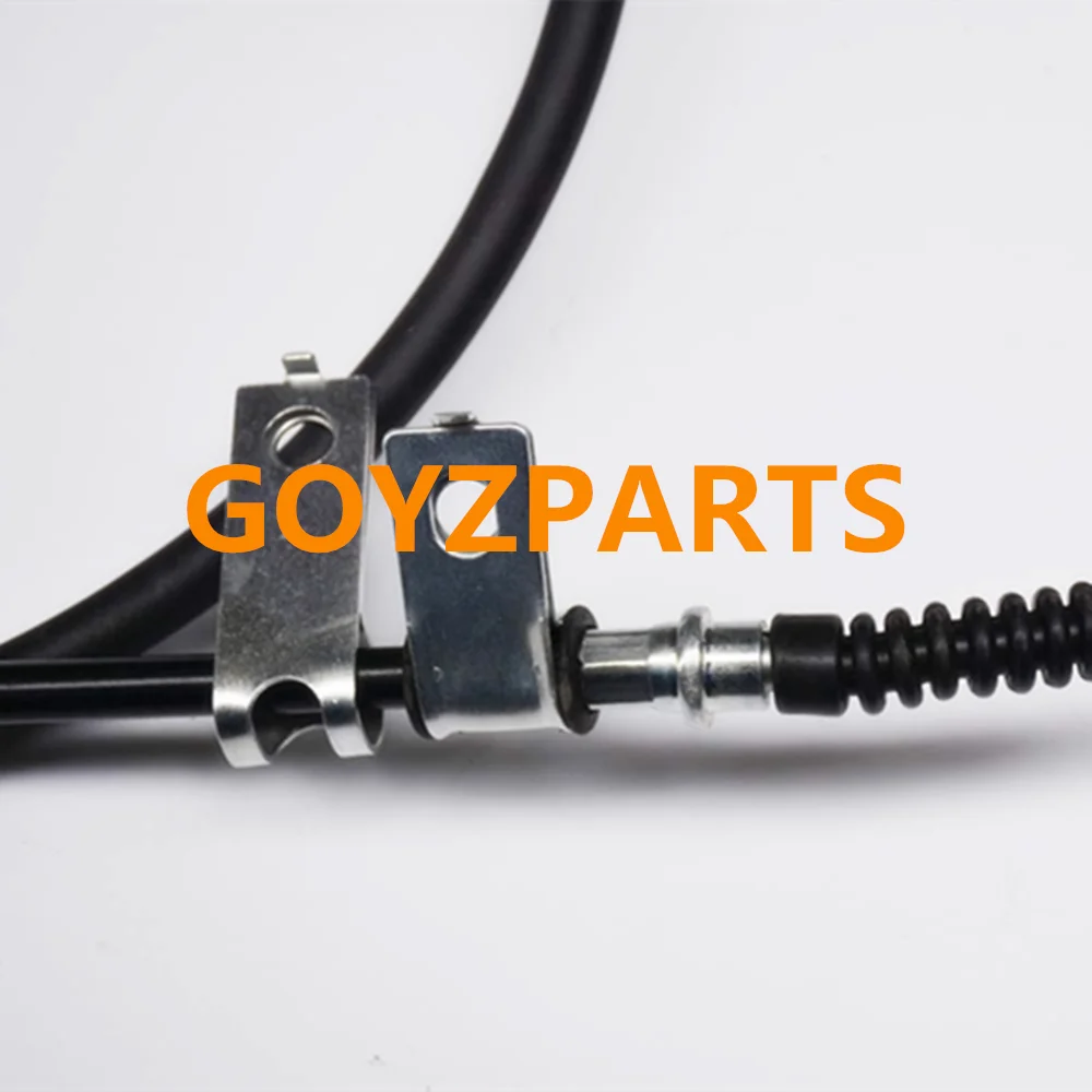 MN102416 задний левый кабель для аварийного стояночного тормоза/ручной тормозной