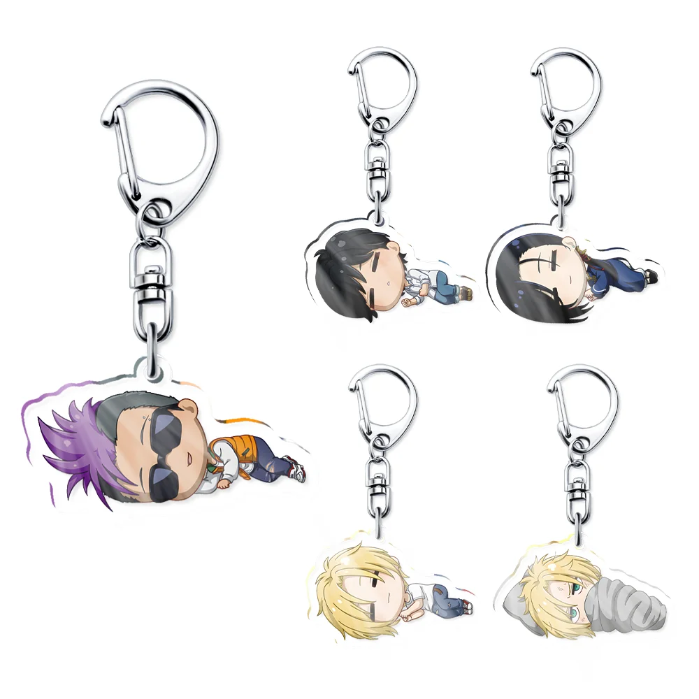 Брелок с подвеской в виде магазина аниме акриловый брелок HD персонажами Lynx Eiji