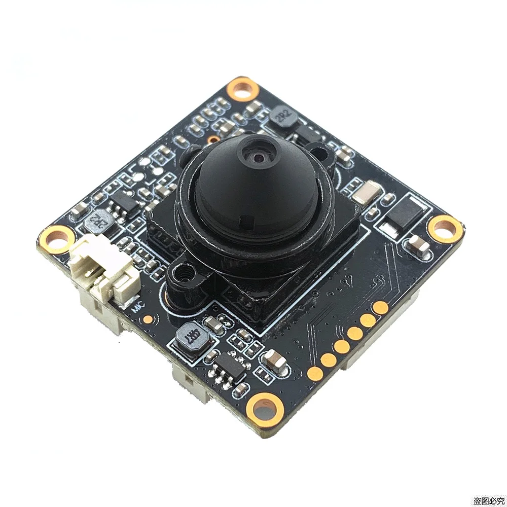 Фото Модуль мини-IP-камеры 4 МП H.264/H.265 2560*1440 32x32 мм, плата PCB, микрофон, DC12V, POE, 0.001 люкс, объектив 3.7 мм Supercon с пин-холл линзой №4