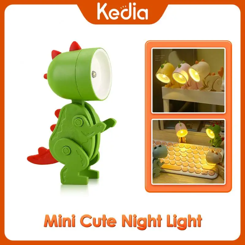 

LED Night Light Mini Cute Pet Light Ins Student Gift Cartoon Pet Folding Table Lamp Kids Room Bedside Bedroom Living Room Decor