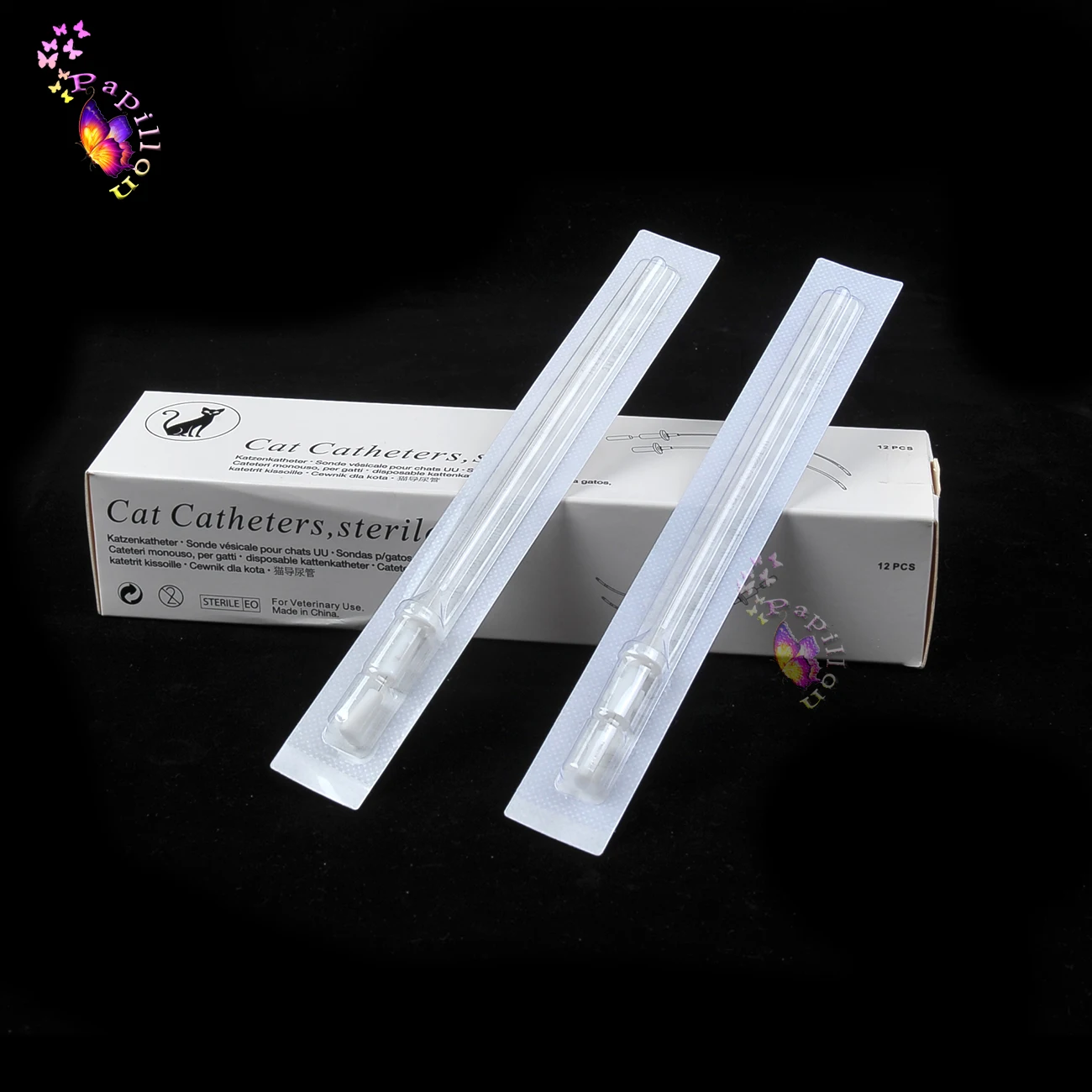 Катетер мочи для домашних животных с зондом катетер мочевой кошек стерильный