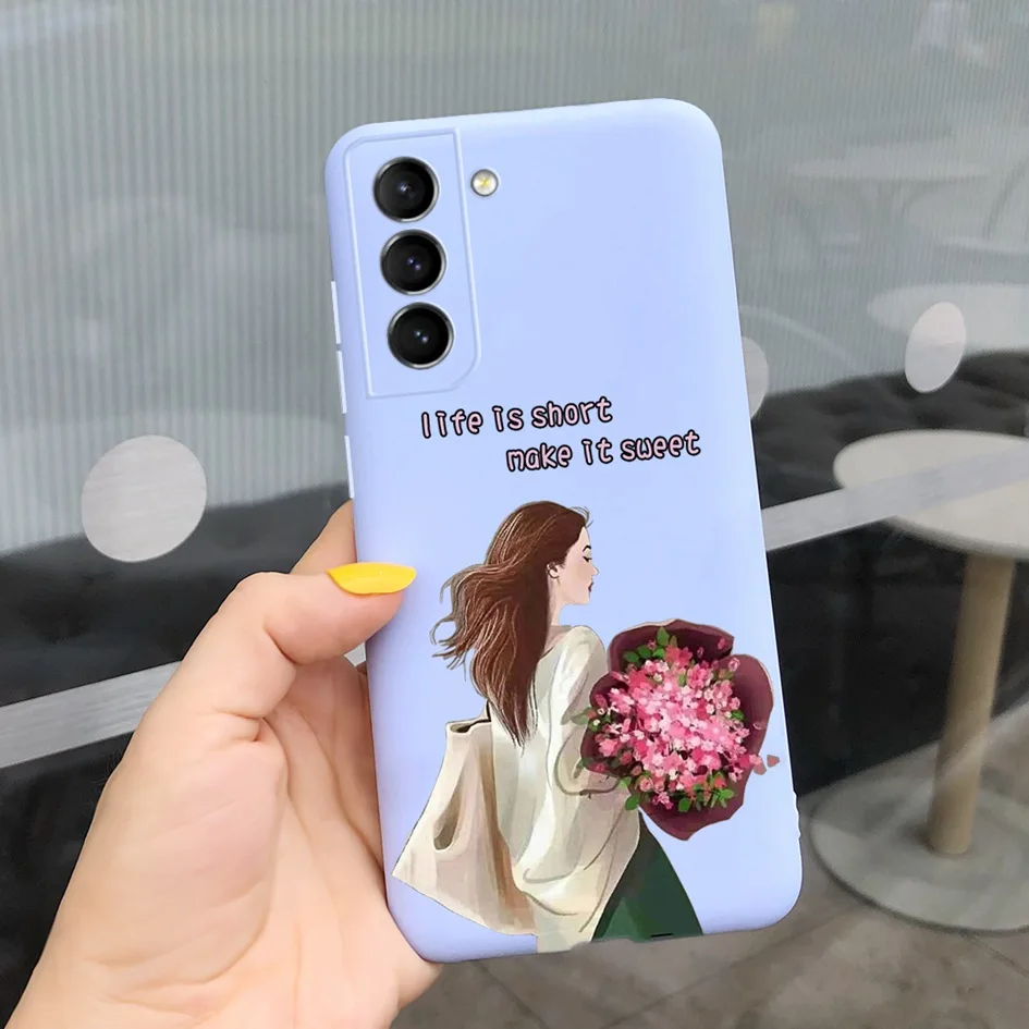 Чехол для Samsung Galaxy S21 FE чехол телефона Plus Ультратонкий из мягкого силикона +