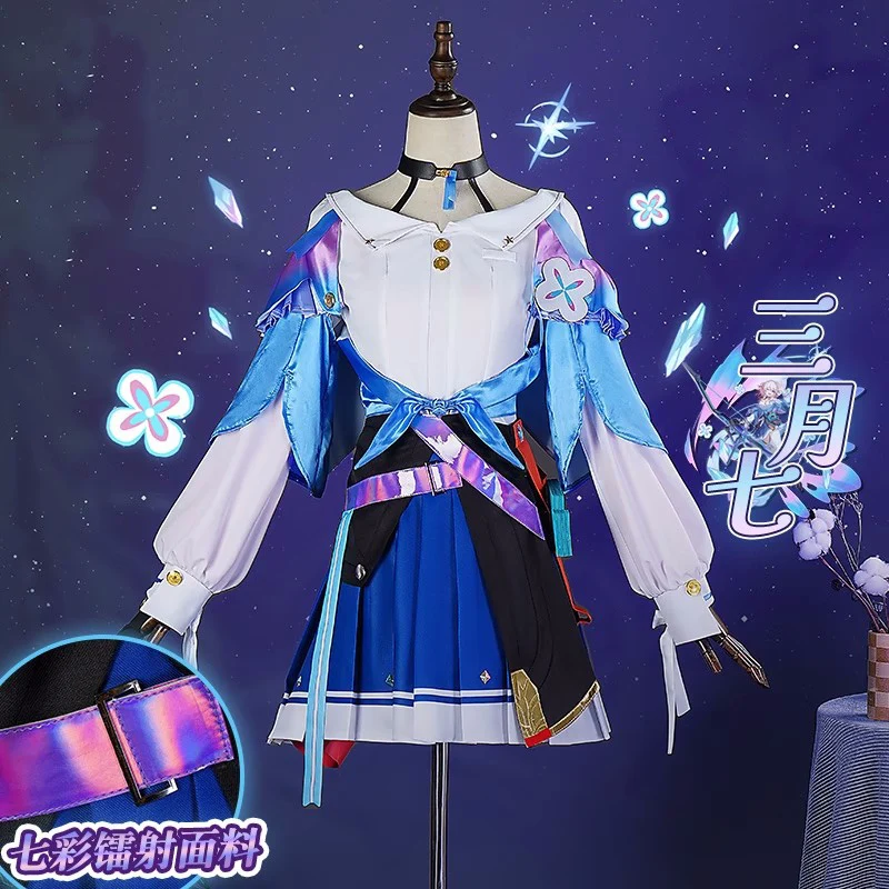 COS-HoHo Honkai: звездная рейка 7 марта костюм для игры элегантный женский аксессуар