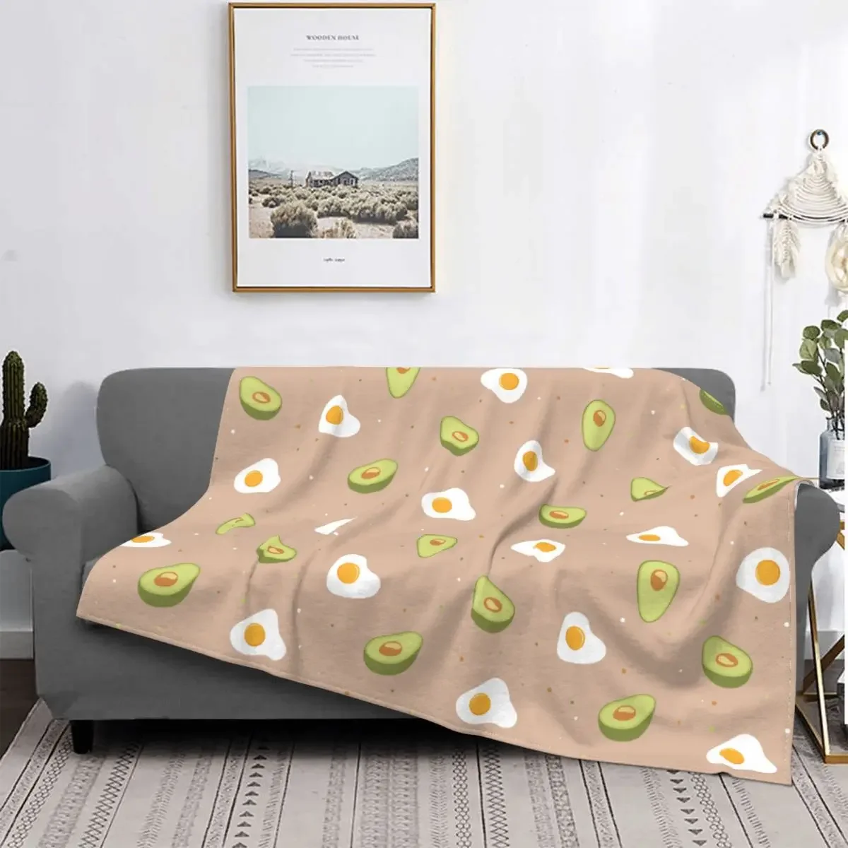 

Одеяла из авокадо с фруктами, флисовое украшение, многофункциональное супермягкое покрывало для кровати, покрывало для автомобиля