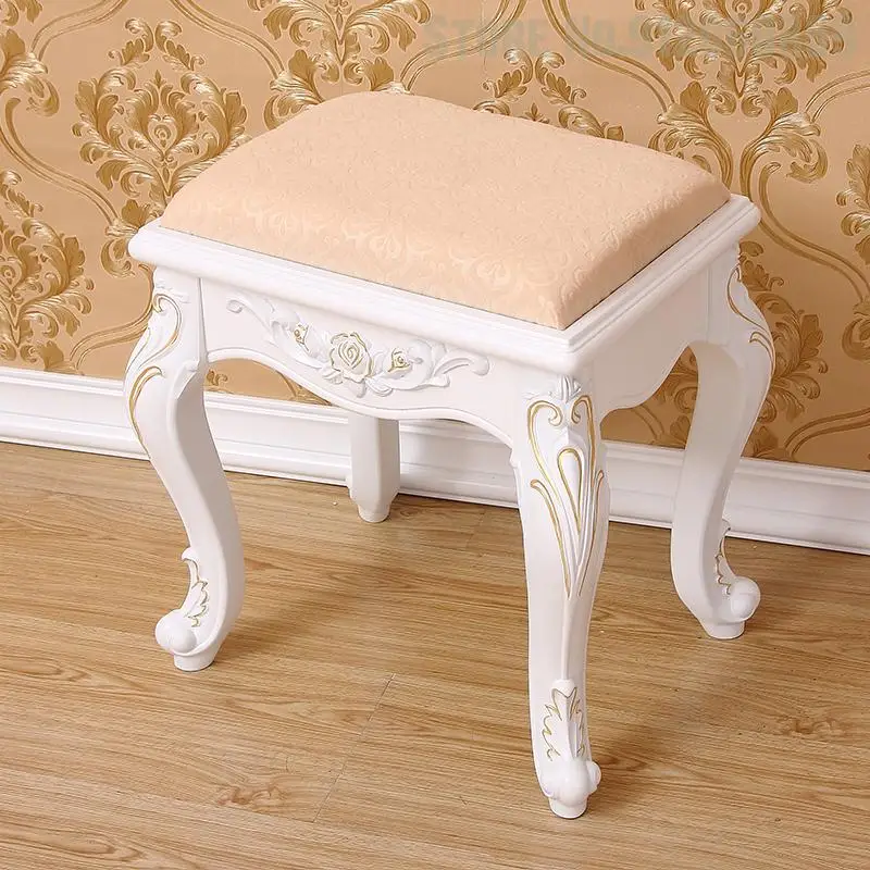 Пасторальный стул для маникюра тканевый Корейский простой модный макияжа