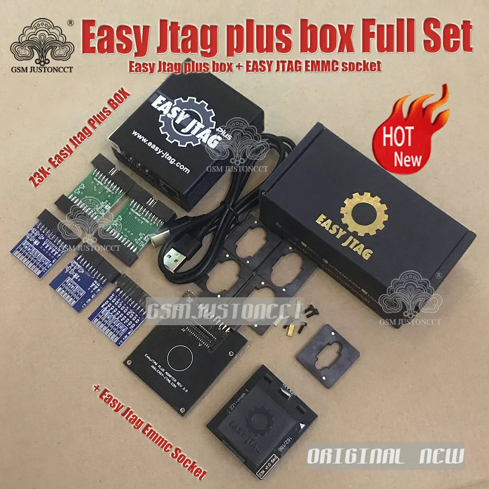 2022 Оригинальный Новый Z3X-легкий Jtag Plus Box Fllu Set + EMMC Socket UFS BGA 254 UFSBGA 153 Tool - купить по