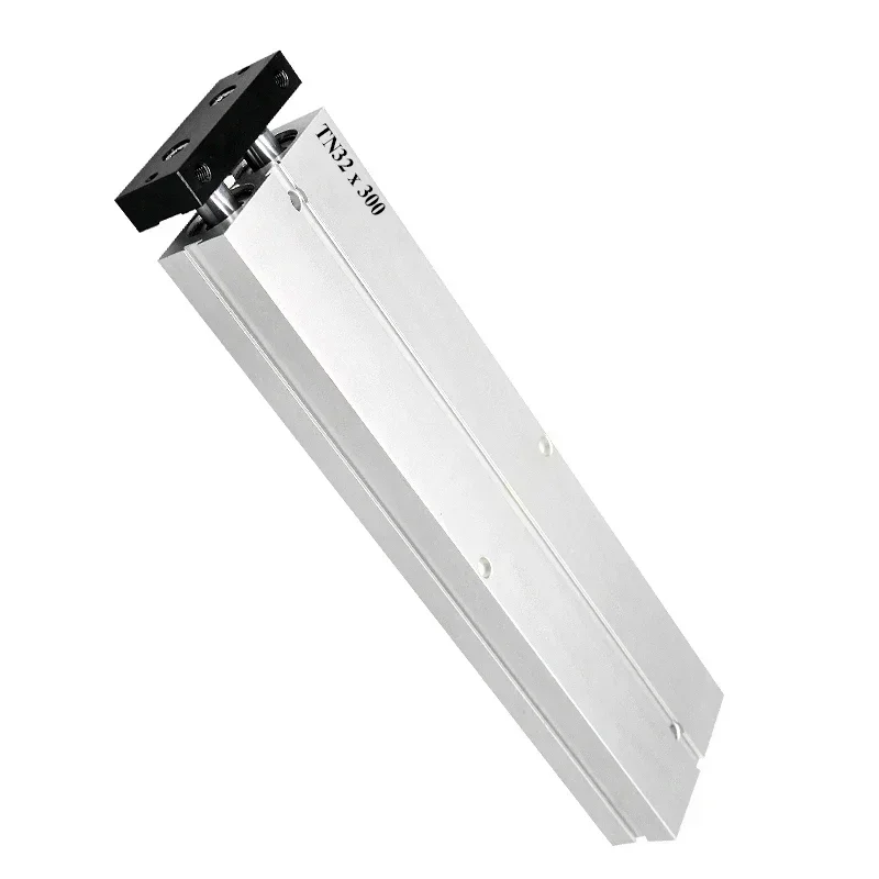 Двойной пневматический цилиндр с двойным стержнем TN 10 16 20 25 32 мм ход из