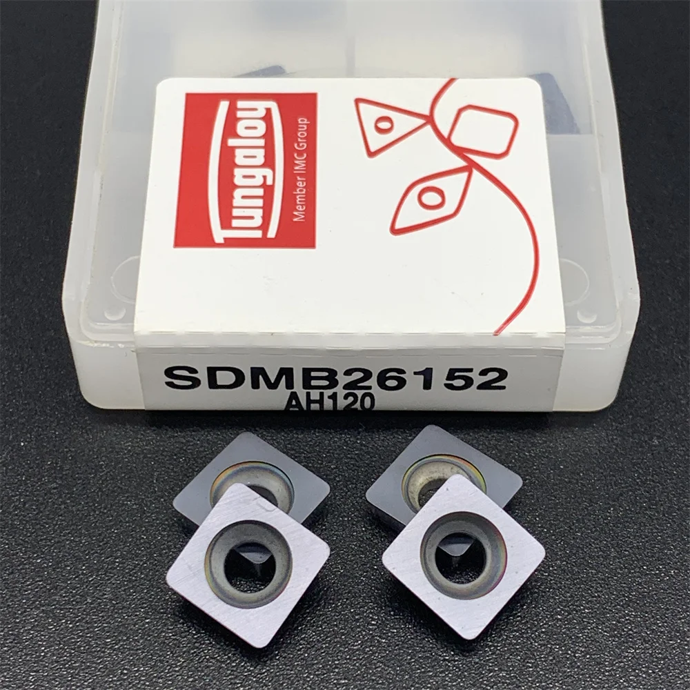 10 шт. SDMB26152 AH120 высококачественные карбидные лезвия TUNGALOY токарный инструмент ЧПУ
