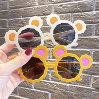 cute cartoon bear childrens sunglasses for boys and girls baby sunshades sunshade sunglasses anti rays sunglasses women