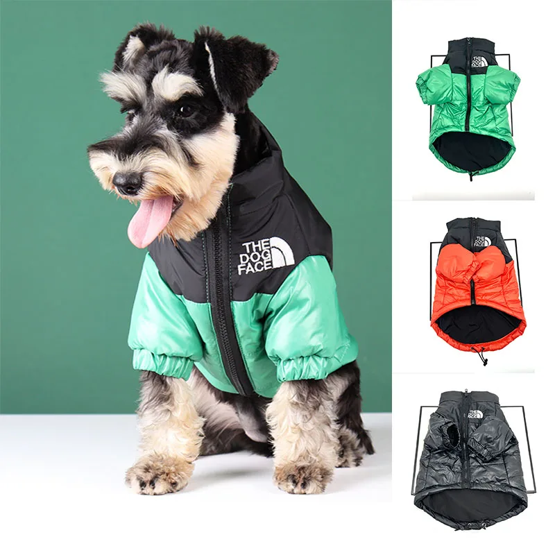 

Winter Pet Dog Clothes Coat Jacket Puppy Clothes For Small Medium Yorkshire French Bulldog Winter Dogs Jumpsuit Pet Accessories