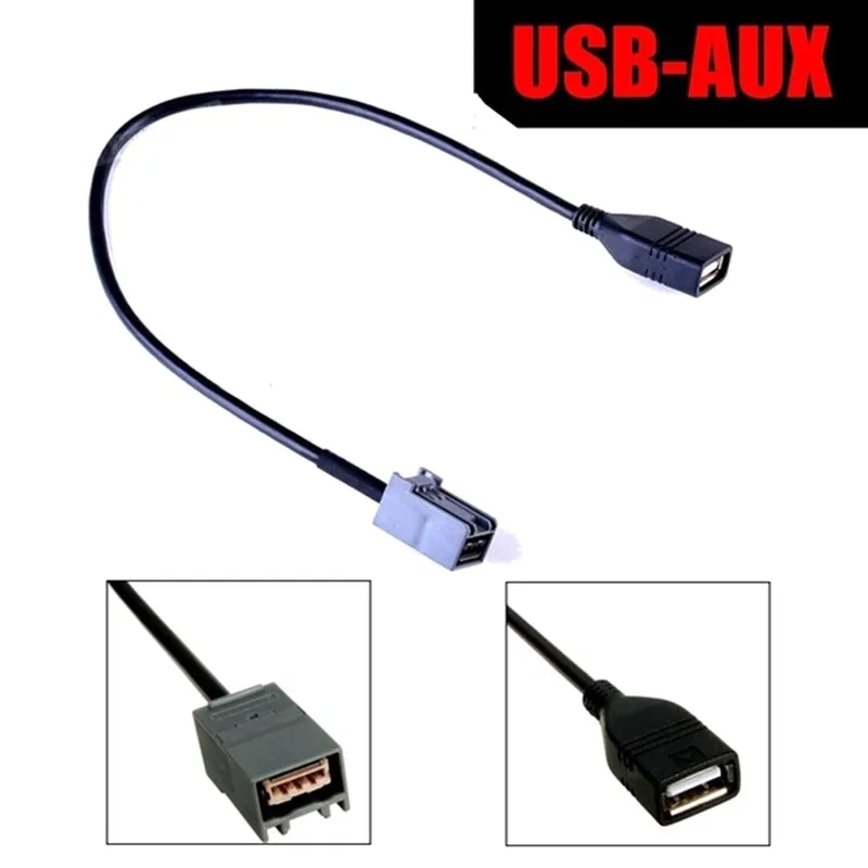 

AUX USB Кабель-адаптер 2008 для HONDA FOR CIVIC for JAZZ/Honda CR-V for ACCORD/