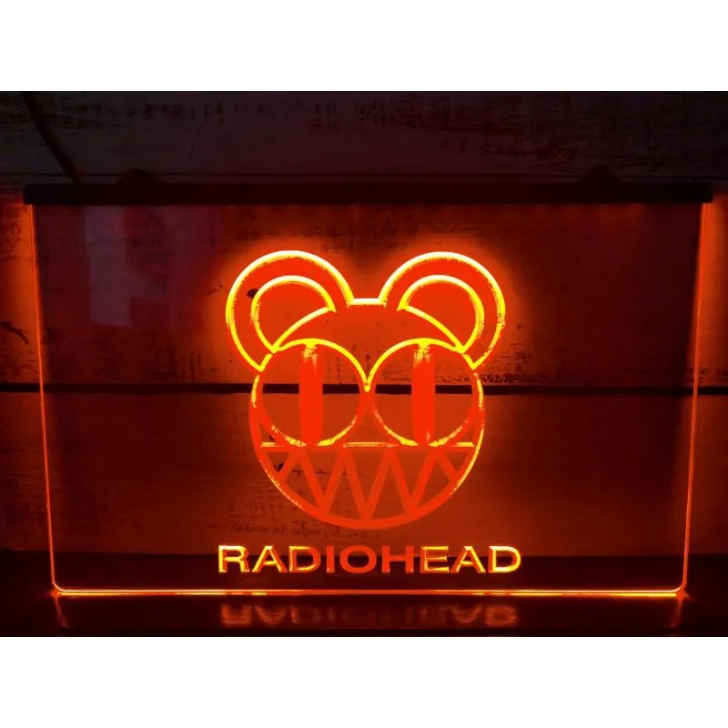 

C129 Radiohead Amnesia Rock Band LED Neon Light Sign