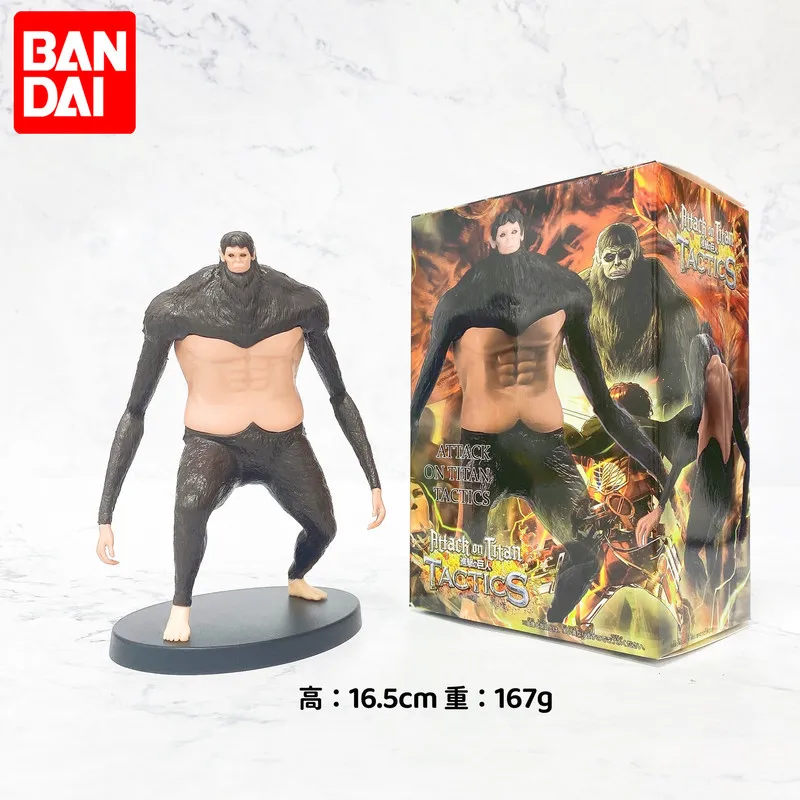 

Japanese Classic Anime Attack On Titan Season 4 Beast Giant Pvc Anime Action Figurine Statue Collectible Model Doll Toys