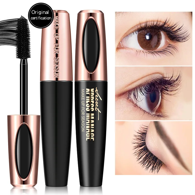 

Volumizing 4D Mascara Waterproof Sweat Dense Curling Slender Long Non-smudge Mascara Cosmetic Eye Makeup Mascara Waterproof