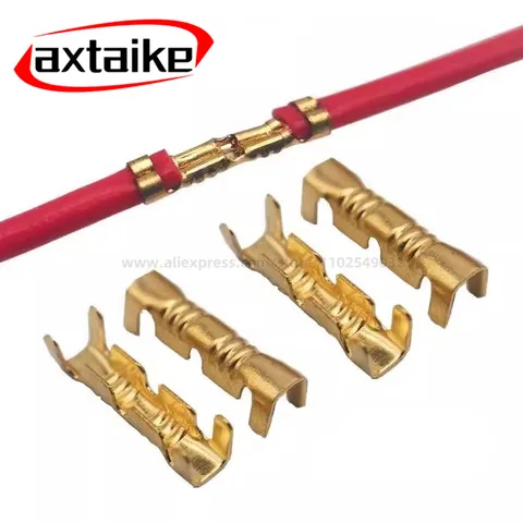 100 шт. DJ453 0.5-1.5 DJ453C 2-2.5 U-образные клеммы для проводов, разъемы для жгутов проводов, холодные клеммы, холодные вставки