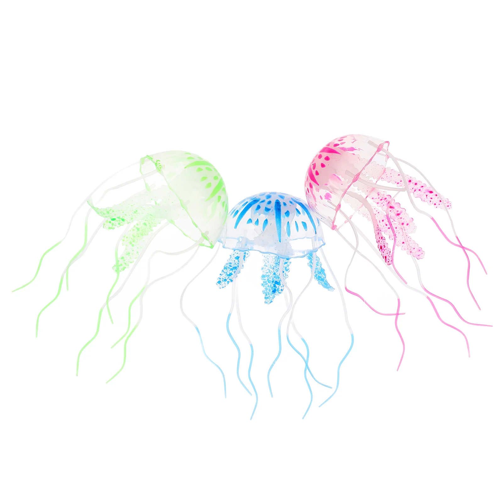 3 шт. украшения для аквариума украшение в виде медузы другие принадлежности