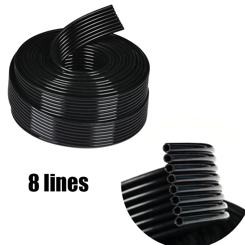 

10m/lot 8 lines rows UV ink pipe hose tubing for Mimaki Roland Dika Allwin Mutoh Xuli Aifa plotter printer ink tube