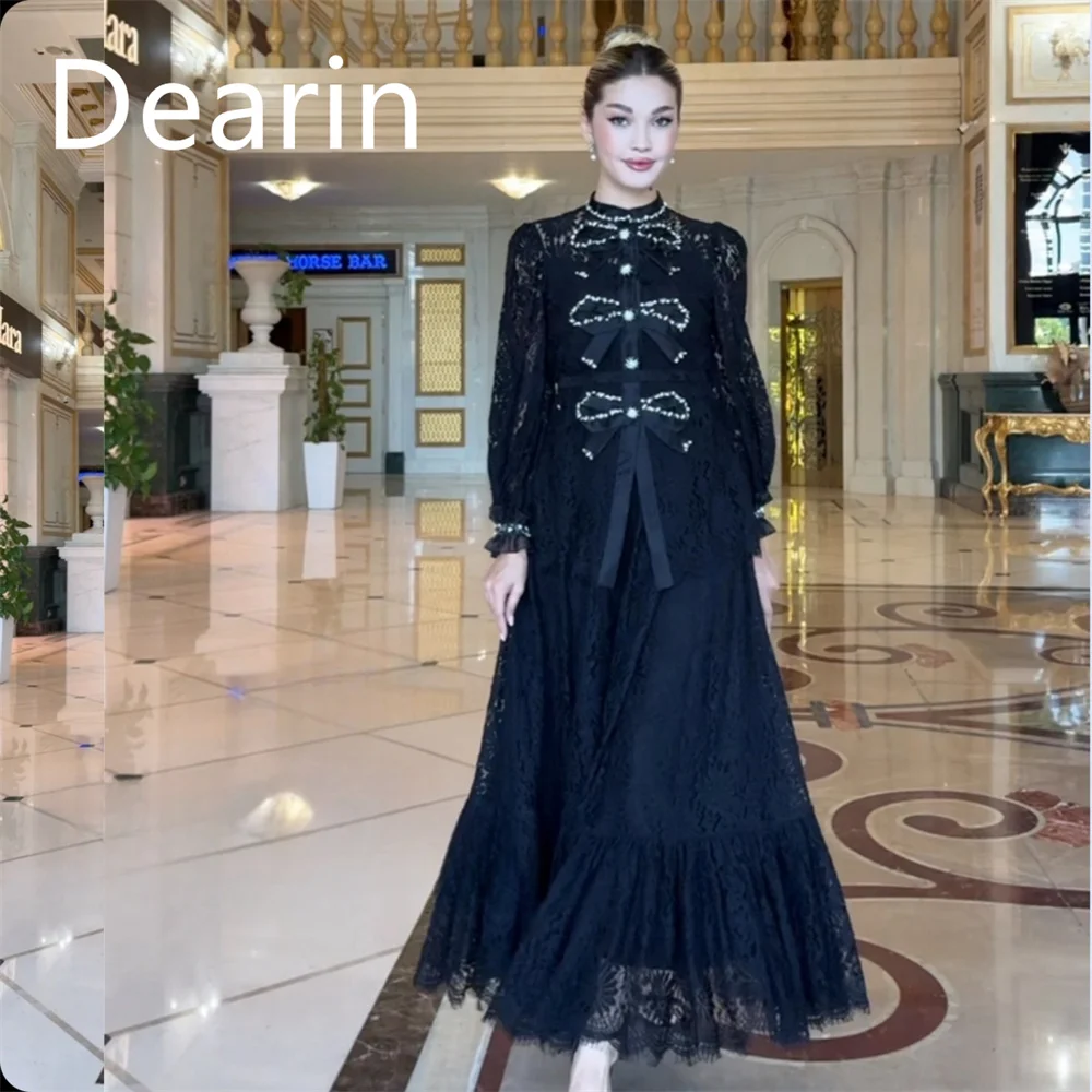 Вечернее платье по индивидуальному заказу женское трапециевидной формы с