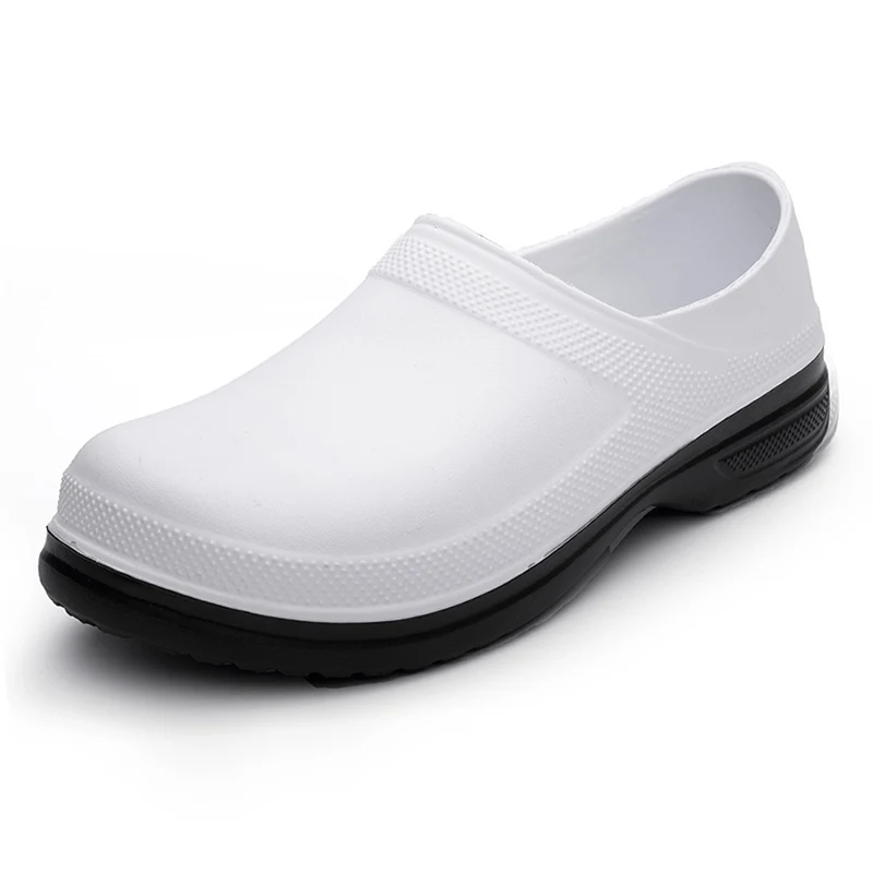 Non Slip Oil Resistant Chef Shoes For Men Kitchen Clogs Cook Work Hotel Restaurant Nursing Waterproof Big Size 49 50 | Обувь