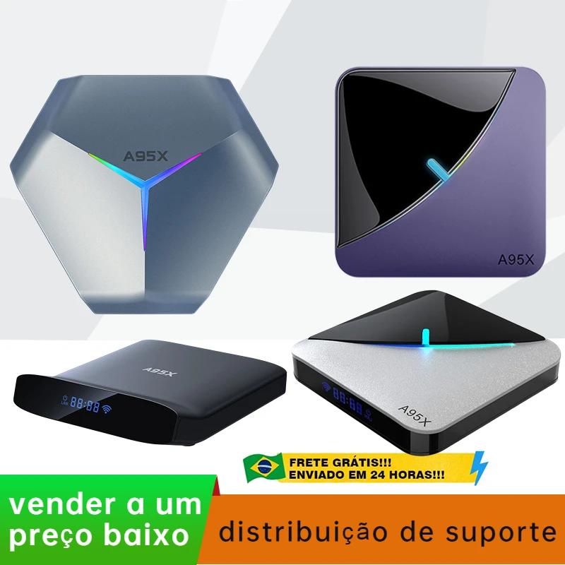 

Умная ТВ-приставка A95X F4 Android 2022 Amlogic S905W2 Dual Wifi 4K 60fps VP9 BT5.0 медиаплеер 4 ГБ 32 ГБ ТВ-приставка A95XW2