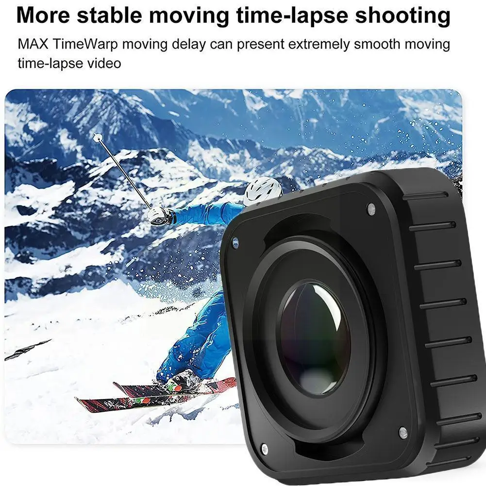 

1pcs Suitable For Gopro10/9 Max Lens Optional Component Wide-angle Lens Waterproof Hot N4d8
