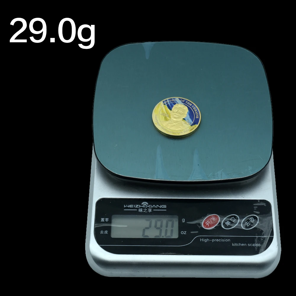 2 шт. монеты Zelensky вызов Украинский президент Великая свобода бойцов в Бога мы