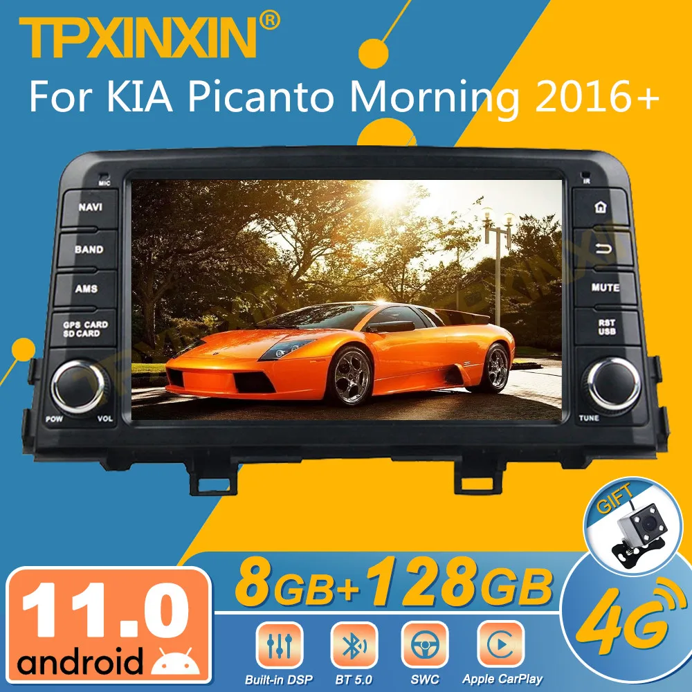 

For KIA Picanto Morning 2016+ Android Car Radio Tesla Screen 2Din Stereo Receiver Autoradio Multimedia Player GPS Navi Unit