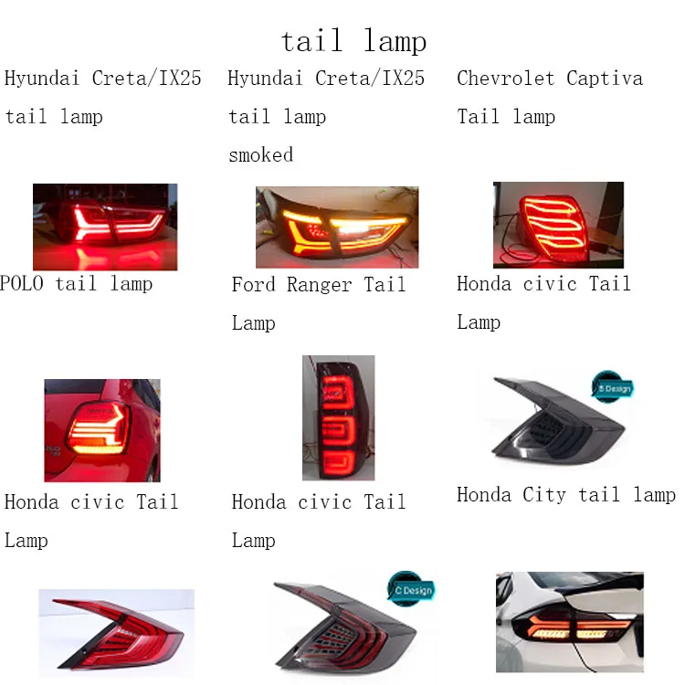 Фото Задний фонарь Ertiga XL7 XL8, модифицированный светодиодный, матричный/нематричный, водонепроницаемый, автоаксессуар №2