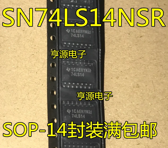 

20pcs/lot SN74LS14 SN74LS14NSR 74LS14 5.2MM SOP-14 100% New