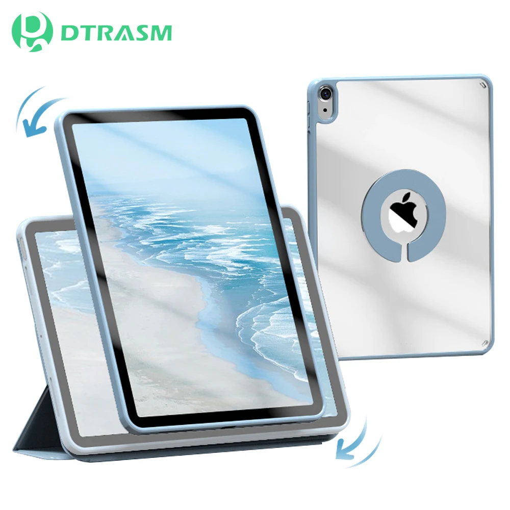 

Чехол для iPad 2022 Air5 Mini 6 Pro защитный чехол iPad7/8/9 планшетный компьютер магнитное вращение анти-изгиб
