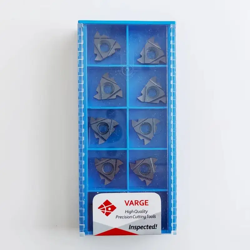 Фото Твердосплавные пластины для нарезания резьбы VARGE 11IR 16ER 16IR 22ER 22IR 0.5ISO 1.0ISO 1.5ISO 2.0ISO 2.5ISO 3.5ISO 4.0ISO с полным профилем, метрические, для станков с ЧПУ №2