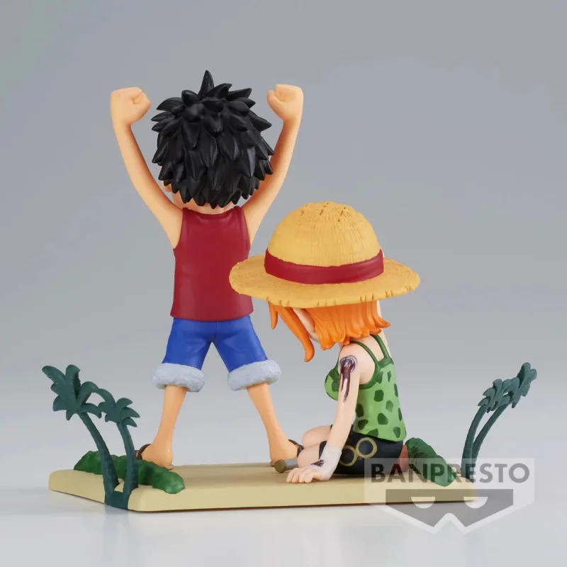 В наличии оригинальная подлинная игрушка BANPRESTO WCF LOG STORIES Nami Monkey D Luffy аутентичная