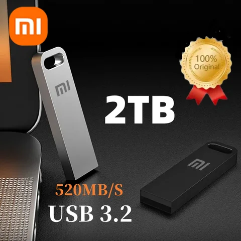 MIJIA 2TB USB 3.2 металлический флэш-накопитель