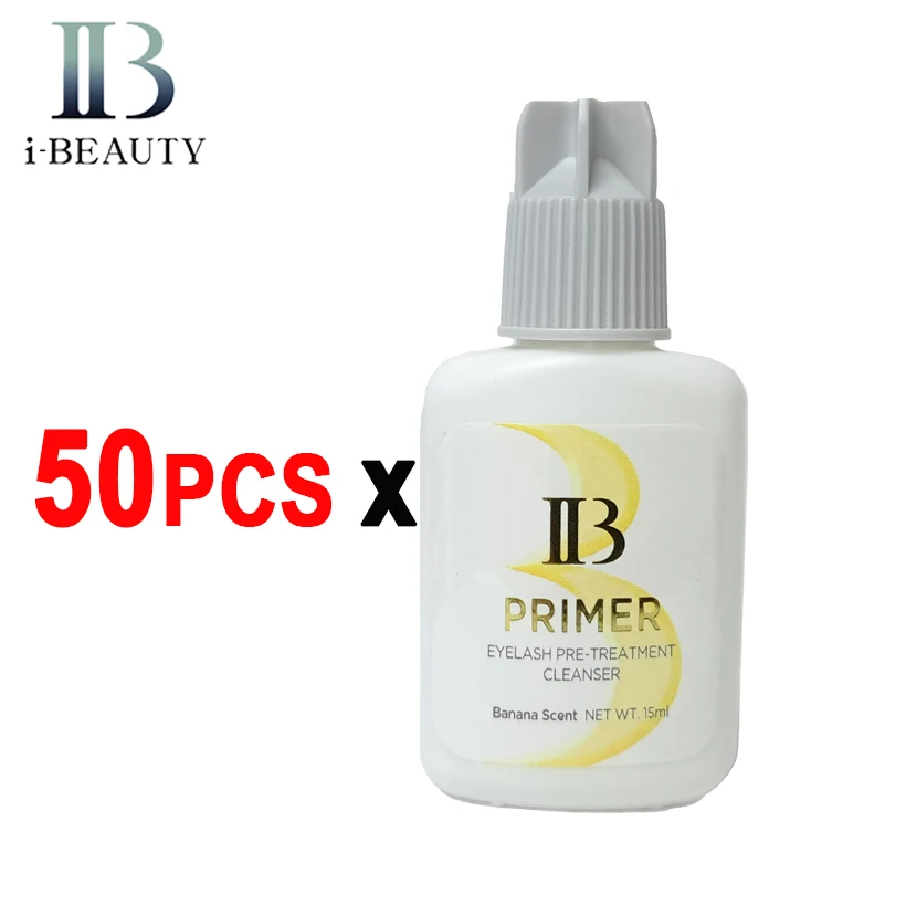 

50 бутылок, корейский оригинальный праймер IB, клей для наращивания ресниц, 15 мл, профессиональный прозрачный клей для ресниц, инструменты для...