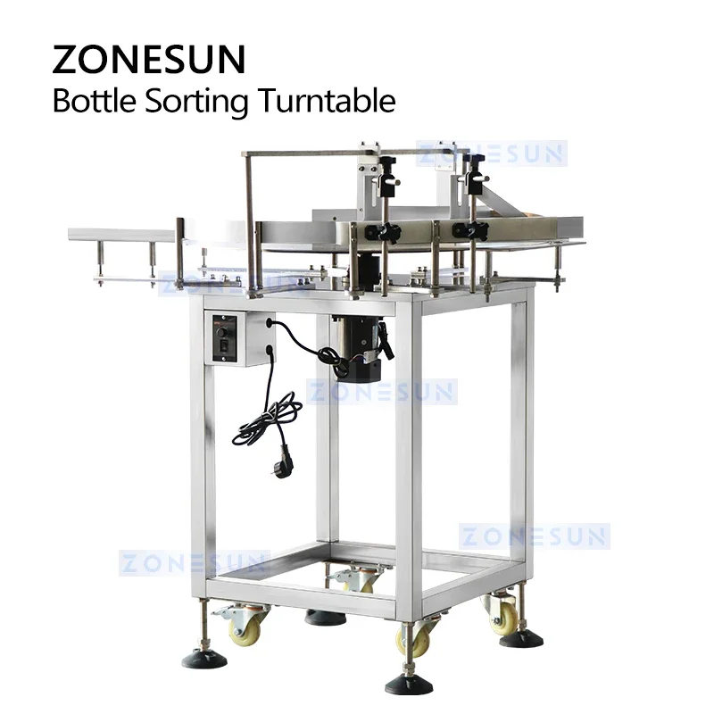 ZONESUN Bottle Unscrambler Production Equipment High Speed Manage Machine PET Plastic ZS-LP800N