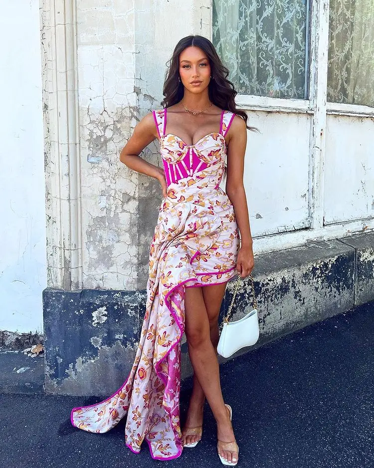 

DEIVE TEGER 2022 Summer Elegant And Fashionable Long Dress Mopping Dress For Women Off The Shoulder