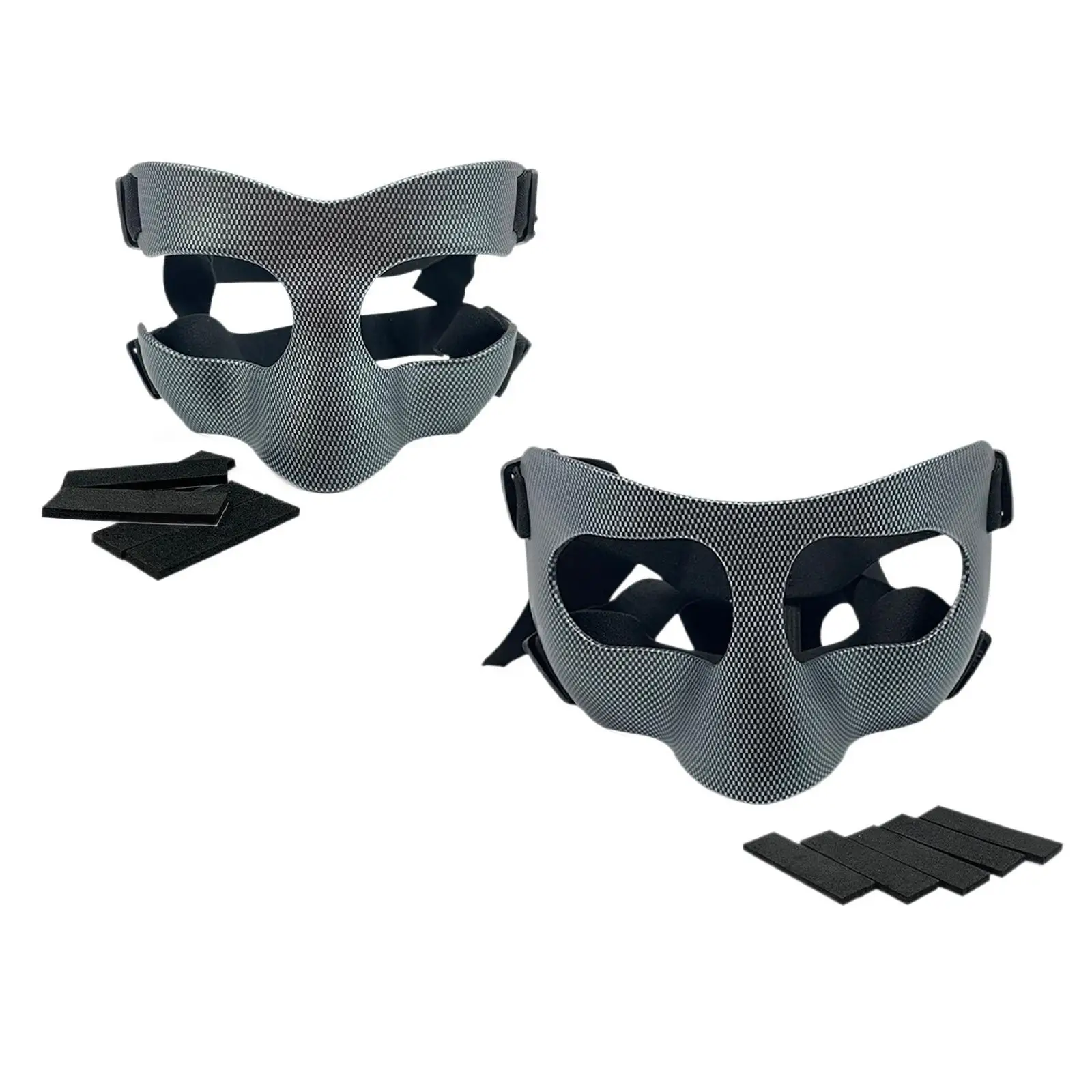 Защита для носа Регулируемая Маска лица Софтбол Футбол защитная Противоударная