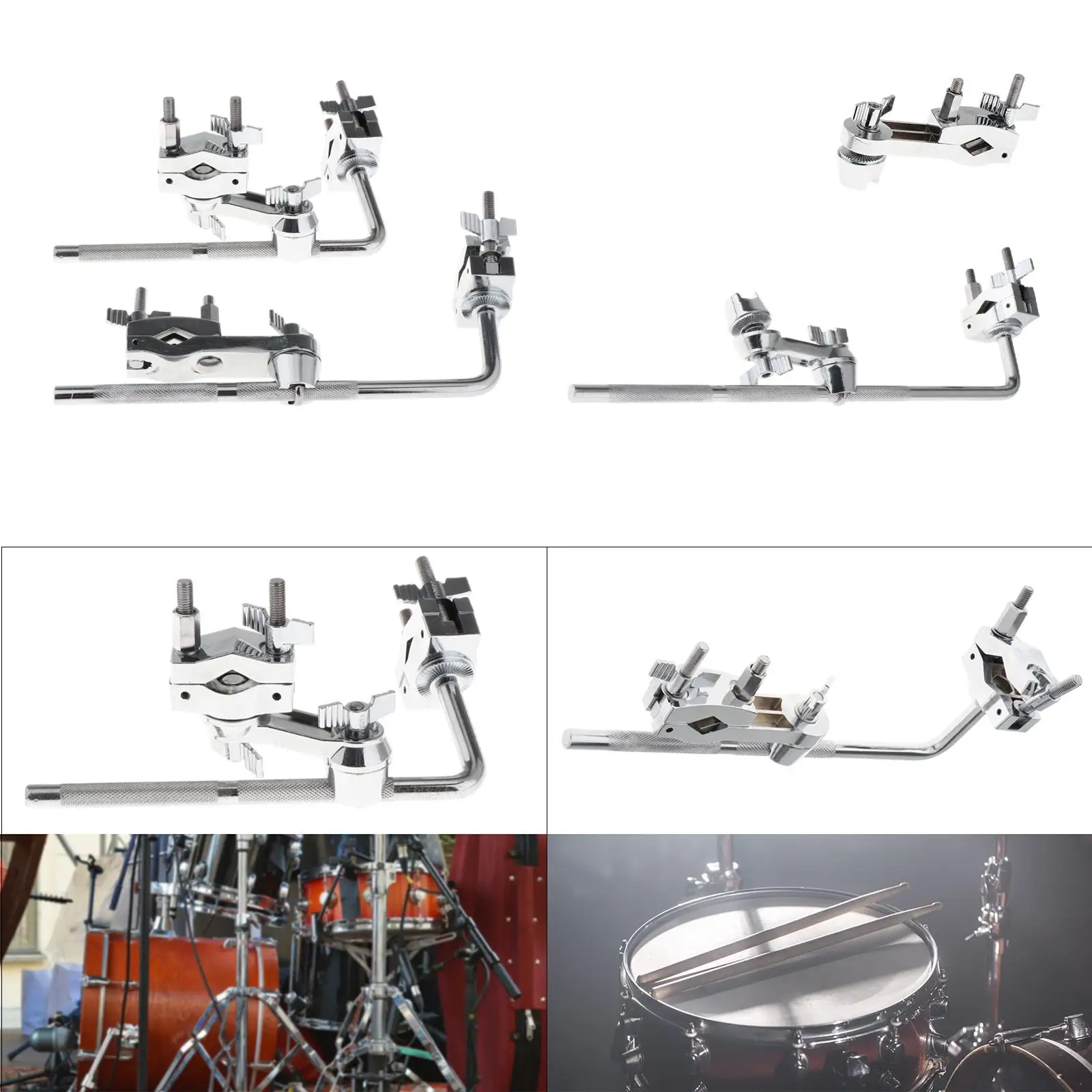 Монтажный зажим для барабанной установки стрела тарелки с зажимным держателем