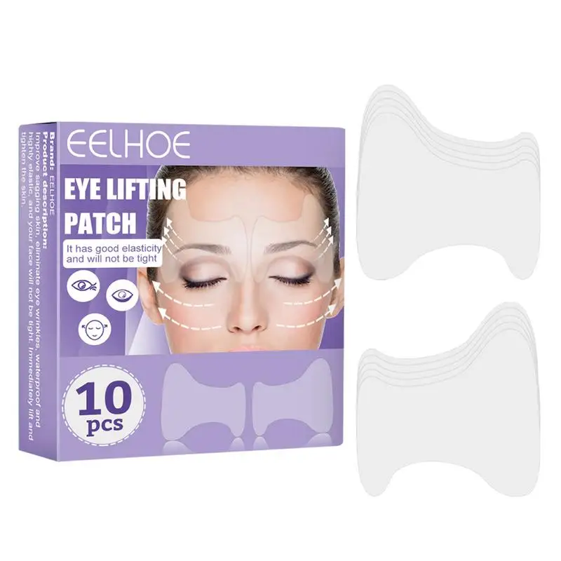 

10 шт., невидимые Пластыри для подтяжки кожи вокруг глаз