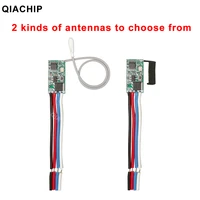 qiachip universal wireless 433 mhz dc 3 6v 24v remote control switch 433mhz 1 ch rf relay receiver led light controller diy kit