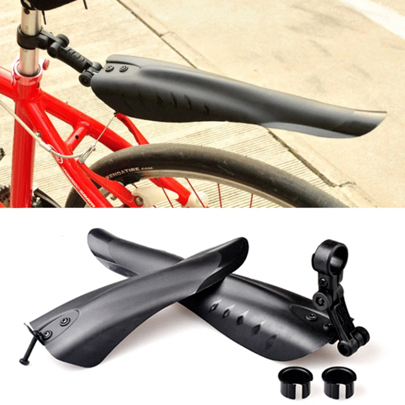 1set Bike Mudguard Mountain Bike Bicycle Mystery Devetail Front Rear Mud Guard Fender Set Mud Guard Bicycle Fenders Bicycle Part