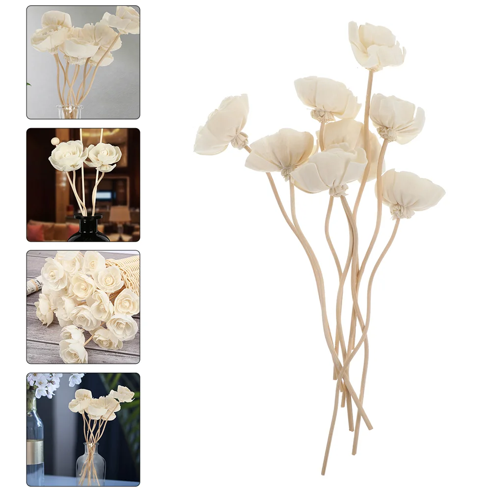 

9 Pcs Aromatherapy Rattan Household Sticks Diffuser Dried Flower Room Wedding Accessories Home Tools Fragrance Wood