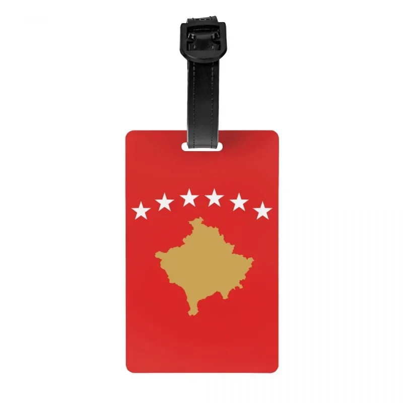 

Флаг Косово багажная бирка Kosovar Proud Travel Bag, чемодан, личная этикетка