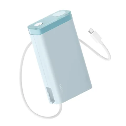 OPPO SUPERVOOC 20000 мАч Power Bank 45 Вт Быстрое зарядное устройство со светодиодной подсветкой Портативный внешний аккумулятор для iPhone 16 15 14 Huawei Samsung