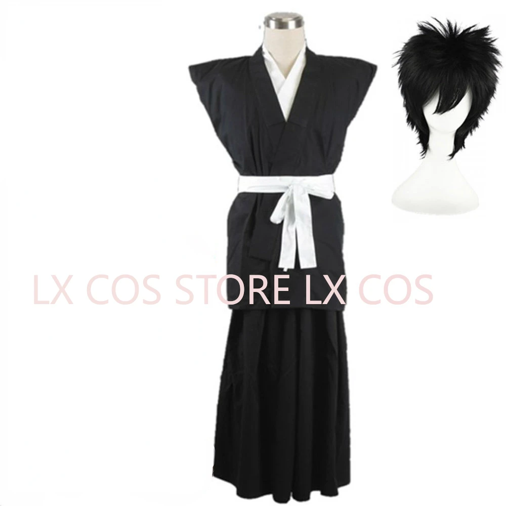Аниме Gotei Thirteen Shūhei Hisagi Lieutenant of the 9th Division Soul Reaper Кимоно Костюмы для косплея